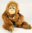 Plüsch Orangutan mit Baby