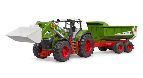 ROADMAX Traktor mit Frontlader und Kippanhänger